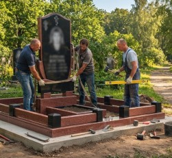 Коли краще встановлювати пам’ятник на могилу?